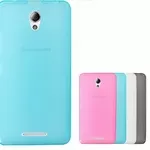 Полупрозрачный TPU силиконовый чехол Lenovo A5000 IdeaPhone