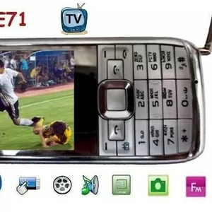 НОВИНКА 2012! Nokia E71 Dual TV 8 GB (SE) Steel Edition!