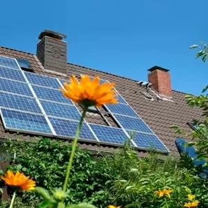 Комплект солнечных батарей для дома
