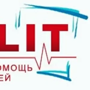 Айболит  - перевезти больного из Запорожья,  автомобилем скорой помощи