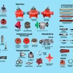 Весь перечень запчастей на жатки ПСП-10