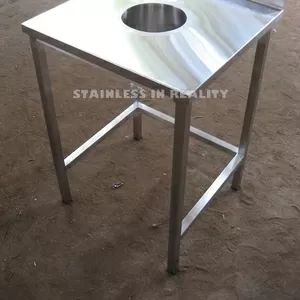 Стол производственный для сбора отходов СПО 600х600х850 