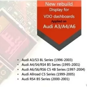 Дисплей приборной панели для VW Audi A3/A4/A6 VDO для Skoda ЖК-дисплей