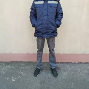 Куртка зимняя Оксфорд - продажа ветро-водонепроницаемая  от производит