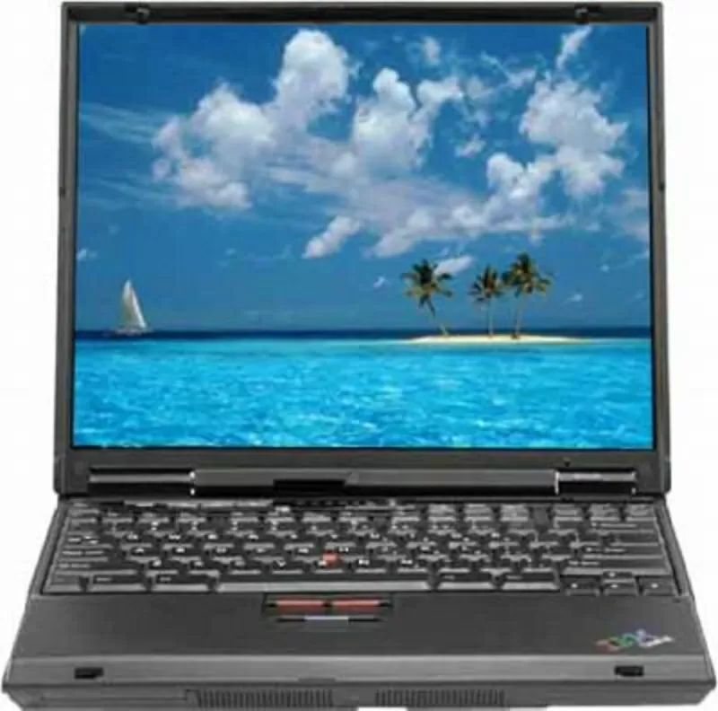 Ноутбук IBM ThinkPad T30 + COM порт RS-232 Db9 + WinXP