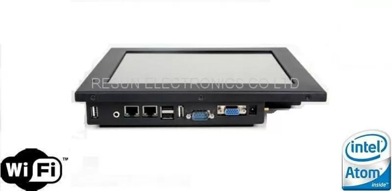 10 inch fanless industrial touch screen panel pc