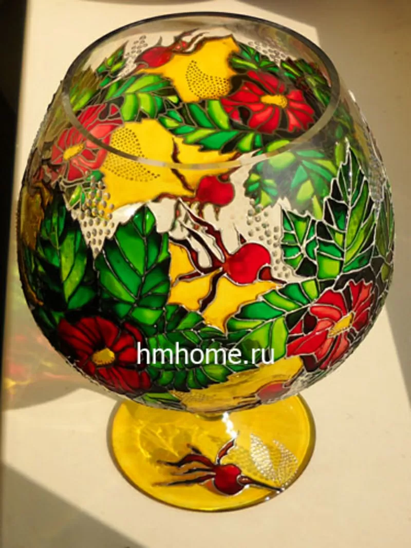 Приглашаем на мастер-класс «Витражная роспись» 3