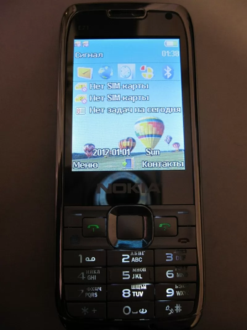 НОВИНКА 2012! Nokia E71 Dual TV 8 GB (SE) Steel Edition! 5