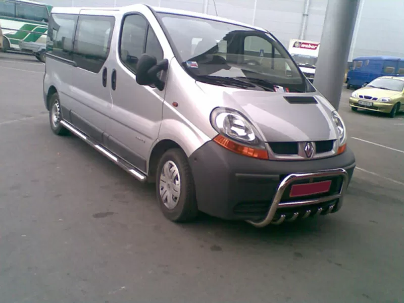 кенгурятник,  пороги,  рейлинги,  фаркоп renault trafic