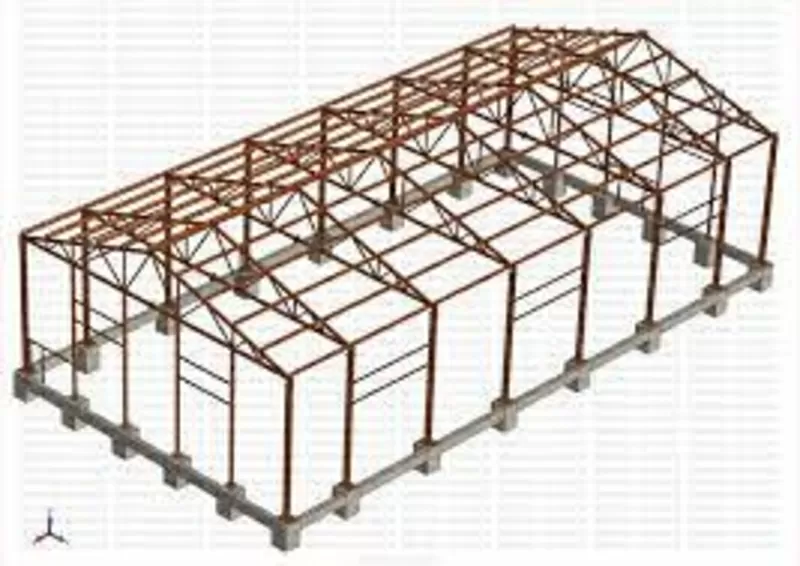 металлоконструкции,  фермы,  навесы,  модульные конструкции 3