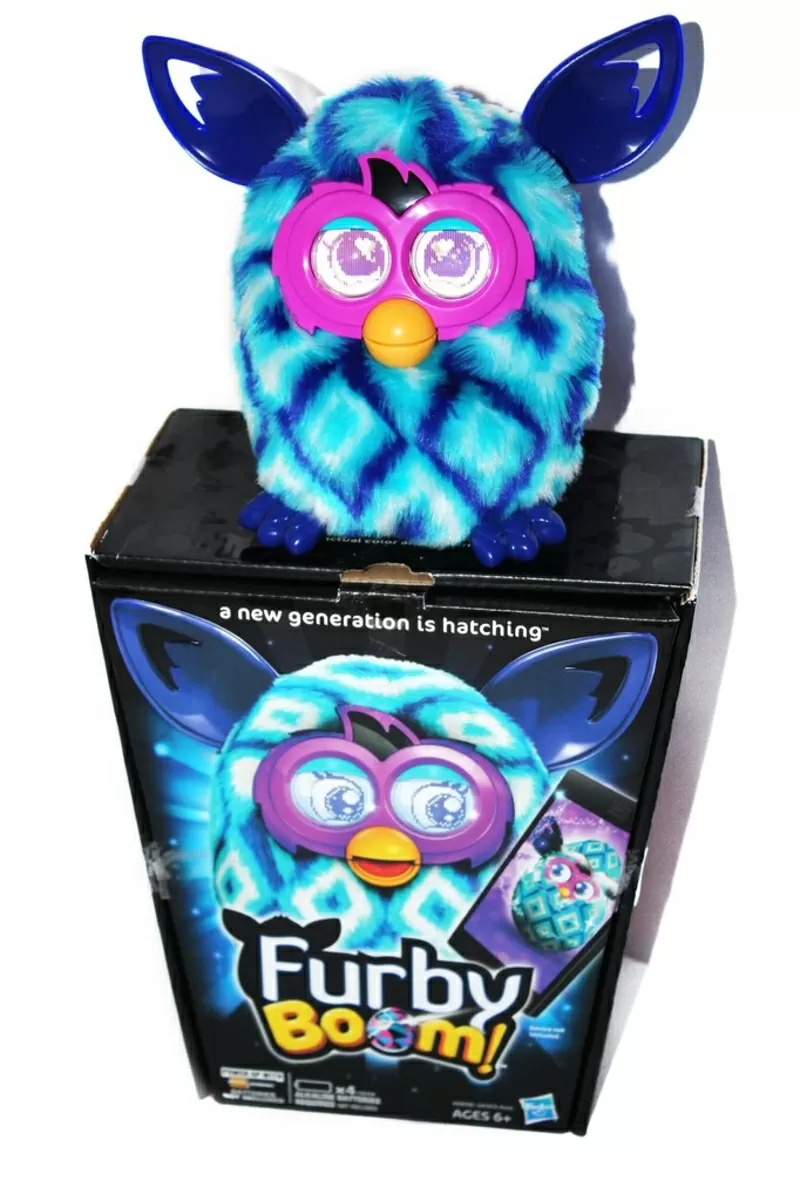 Furby Фёрби Голубые бриллианты оригинал интерактивный питомец дешево 2