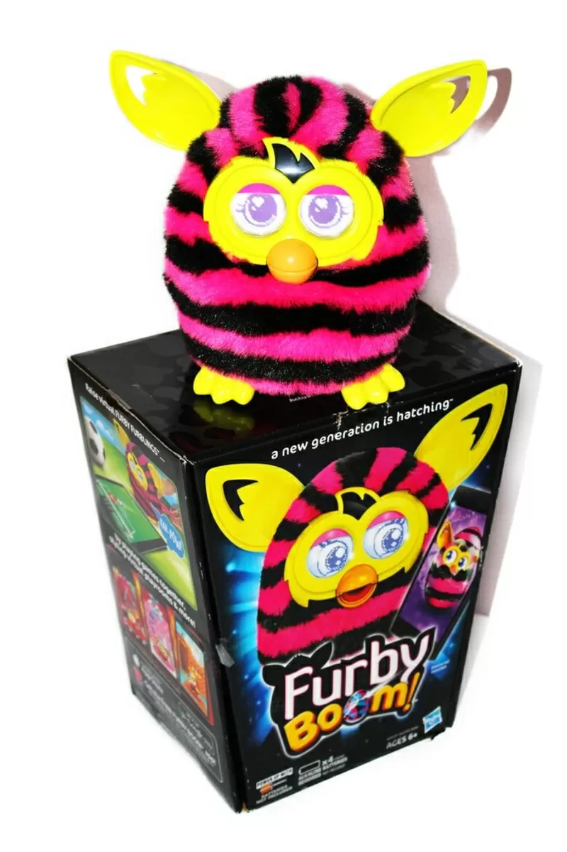  Furby Фёрби Горизонтальные полоски оригинал интерактивный питомец 