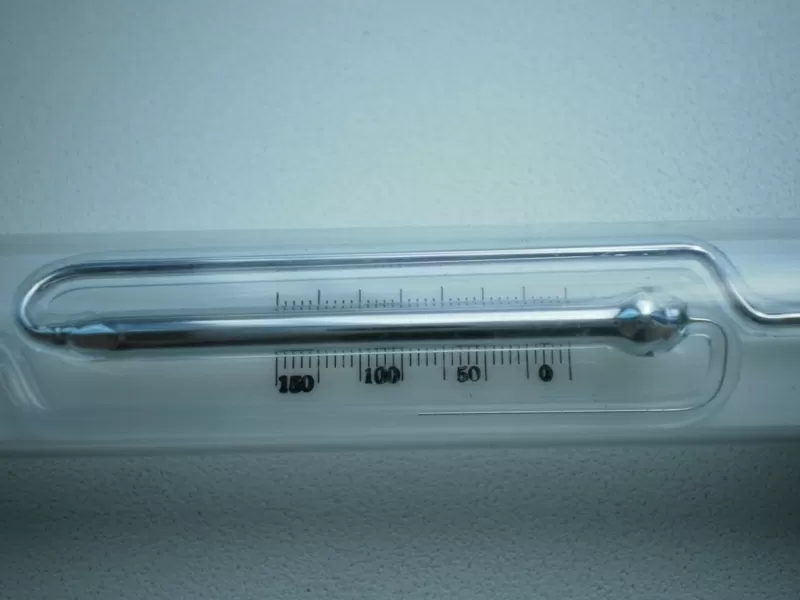 Термометр ТЛ-1 лабораторный метастатический Бекмана,  0+5°С,  -20+150°С  4