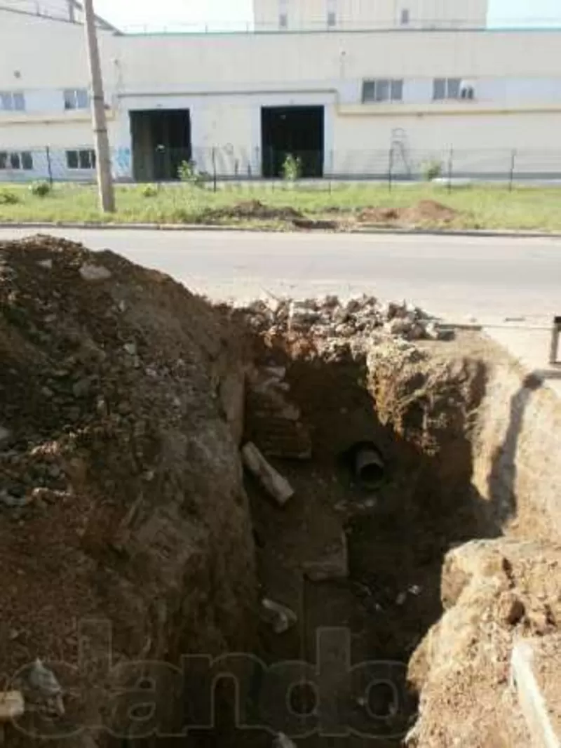 Делаем проколы под дорогами для прокладки водопровода и газопровода и  4