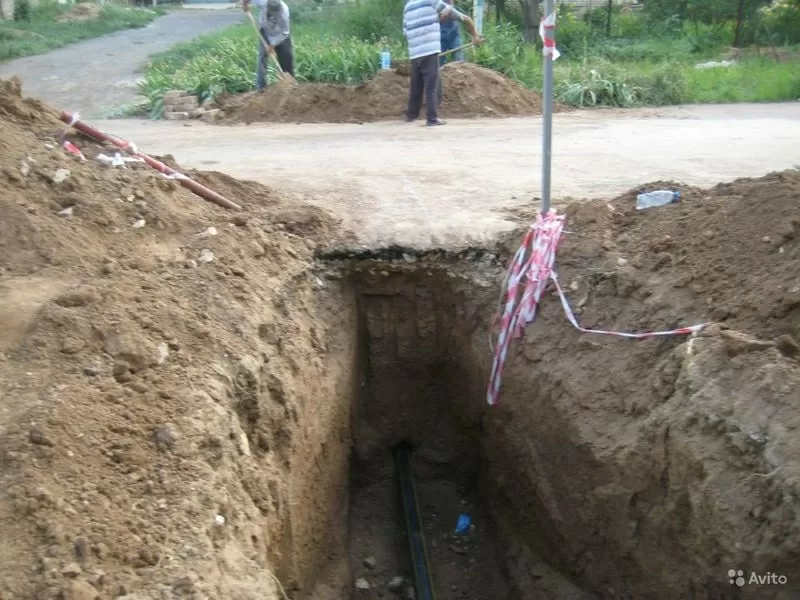 Делаем проколы под дорогами для прокладки водопровода и газопровода и  6