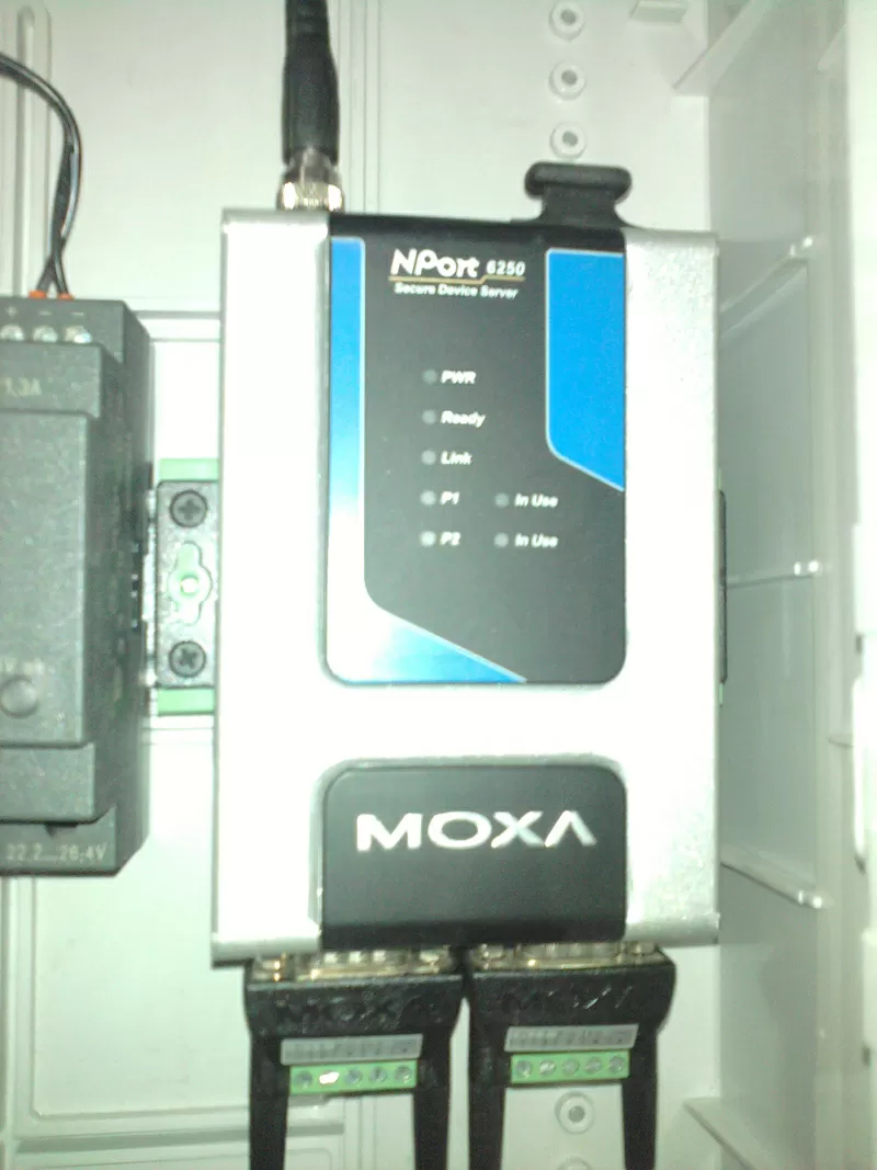 MOXA NPort 6250 (двухпортовый асинхронный сервер безопасности) 3