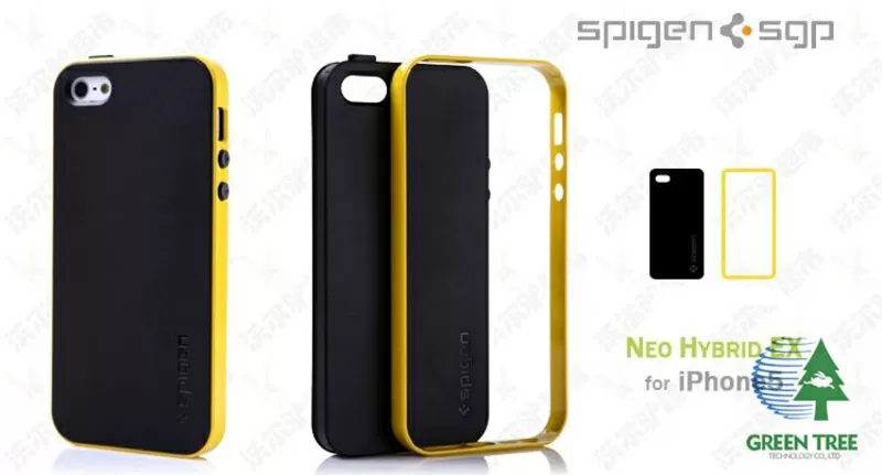 брендовый чехол Neo hybrid EX 5g SPIGEN SGP для iphone 5 5s SE