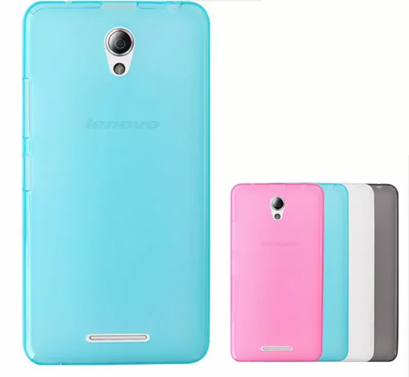 Полупрозрачный TPU силиконовый чехол Lenovo A5000 IdeaPhone