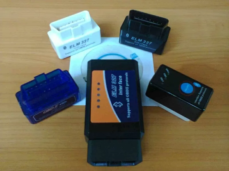 OBD II автосканер ELM327 Bluetooth или WiFi V1.5 или V2.1 - в т.ч. с кнопкой