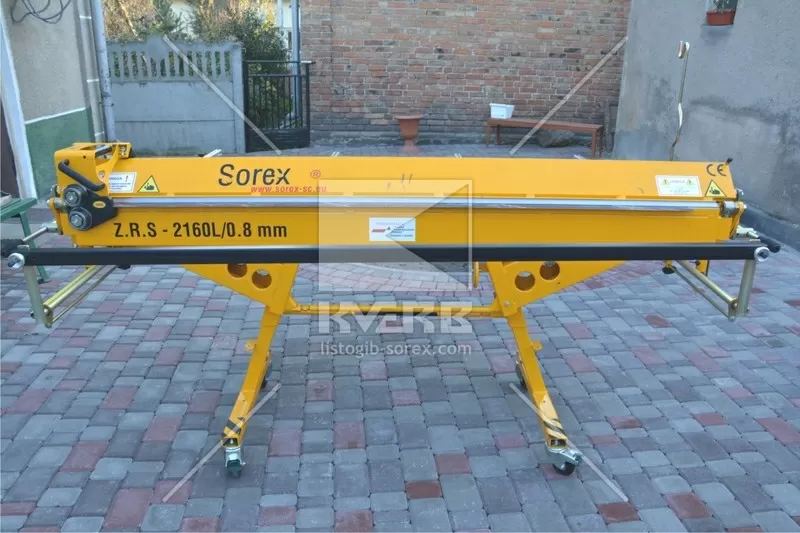 Ручной гибочный станок Sorex ZGR-2160 L из Польши