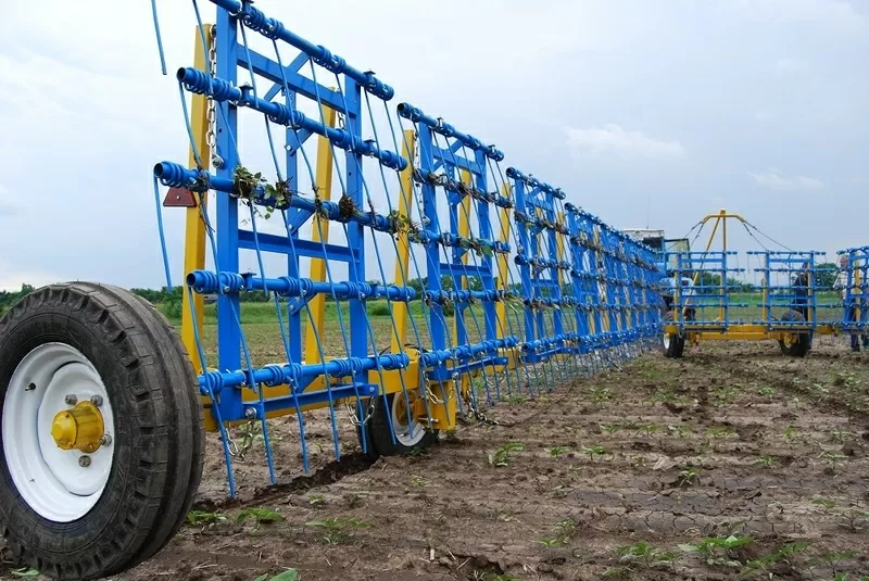 Бороны с пружинным зубом БЗП-15, 2 и БЗП-24, 5 2