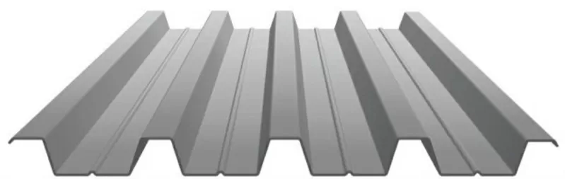 Профнастил НС-44. Цинк. 0.45мм,  0.50мм. Профлист