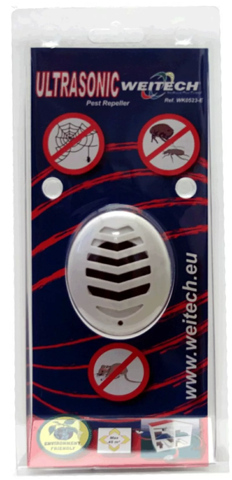 Против грызунов отпугиватель WK-0523,  эффективный прибор на ультразвук