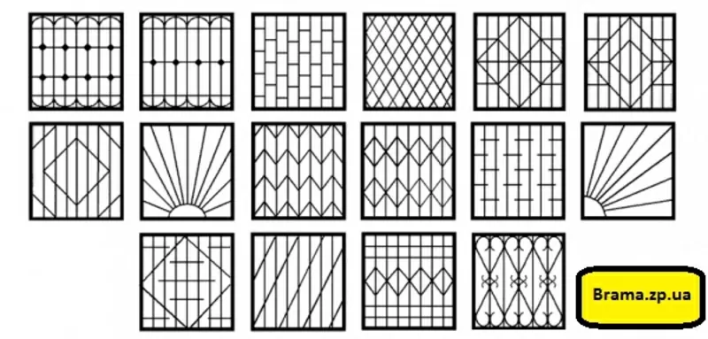 Решетки на окна,  балконы Запорожья. 4