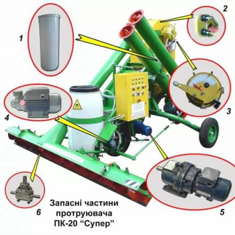 ЗАПЧАСТИ ПК-20 «СУПЕР