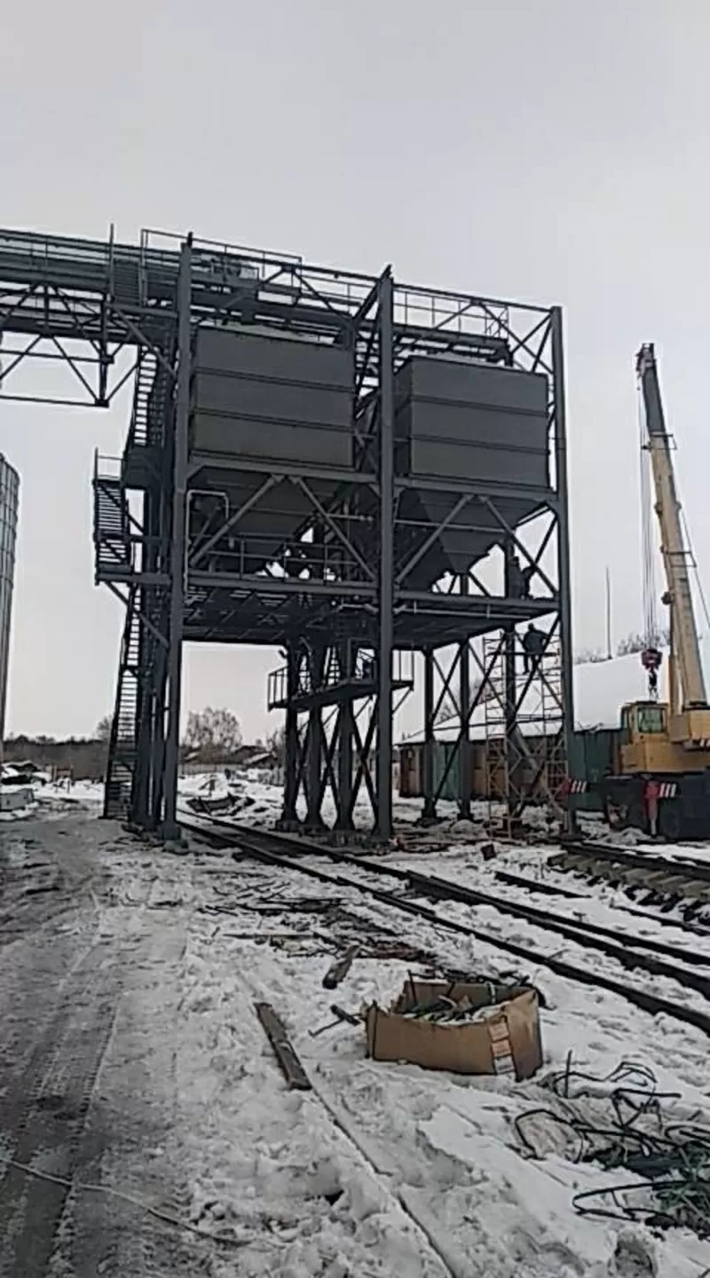 Емкости/Бункер для выгрузки зерна на ЖД транспорт