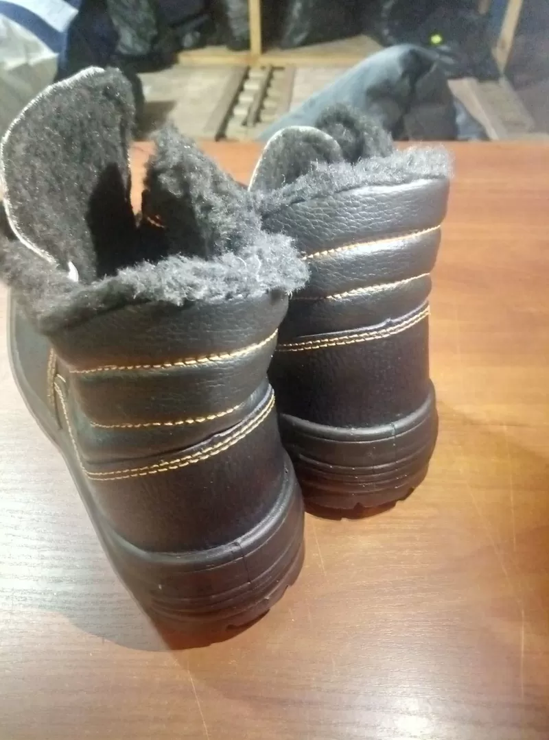 Спецобувь - ботинки зимние рабочие кожа в наличии продажа 2